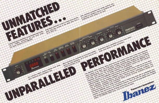 Ibanez DM2000. Delay digital vintage 1983 de segunda mano · Foto 10 de 10 · Tarragona · 180 €
