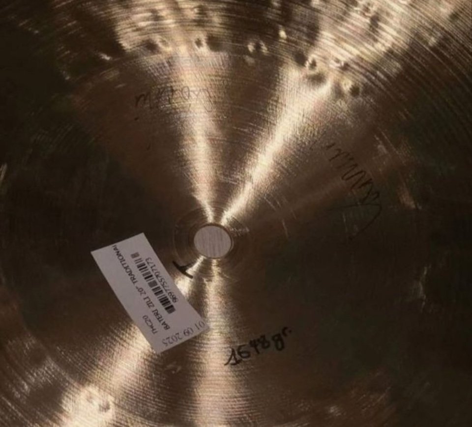 Istanbul Agop Traditional Thin Crash 20 NUEVO 06/26 Factura 447€ Envío OK