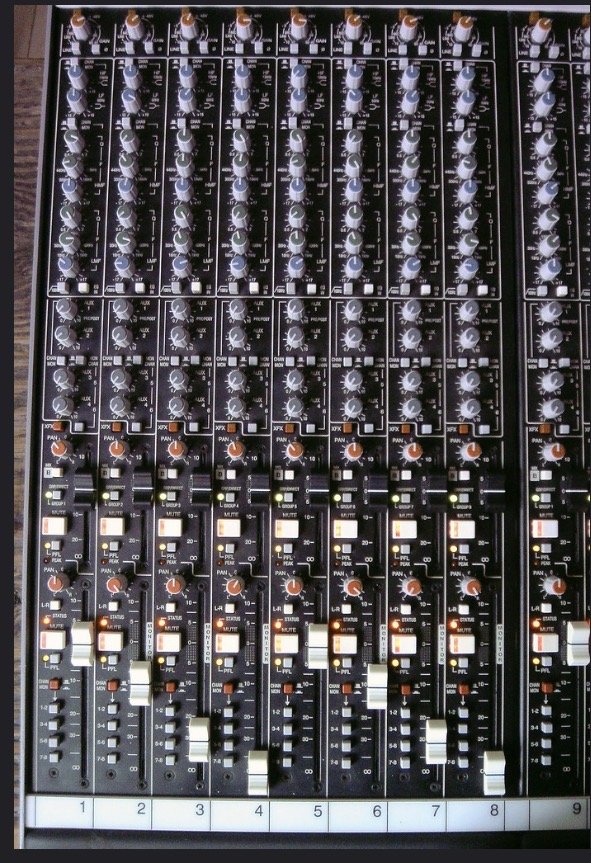 Mesa Mezclas Analógica Allen & Heath gs3000 studio 32/32/8/2