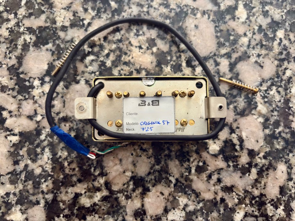 Pastillas Humbucker Pascual Brisa - Bobinadas a mano (Set PAF 50s) de segunda mano · Foto 2 de 5 · Asturias · 230 €