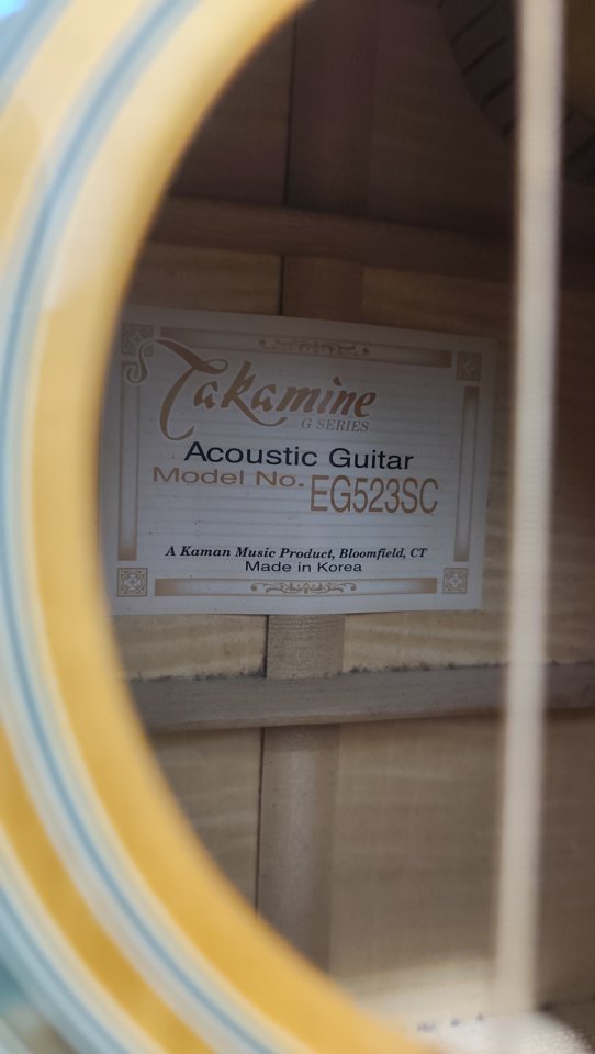 Takamine EG523SC Electroacústica Jumbo de segunda mano · Foto 8 de 10 · Madrid · 450 €