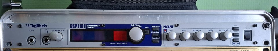 DigiTech GSP1101 Guitar preamp RACK + pedalera (vendo o cambio) de segunda mano · Foto 2 de 7 · Madrid · 300 €