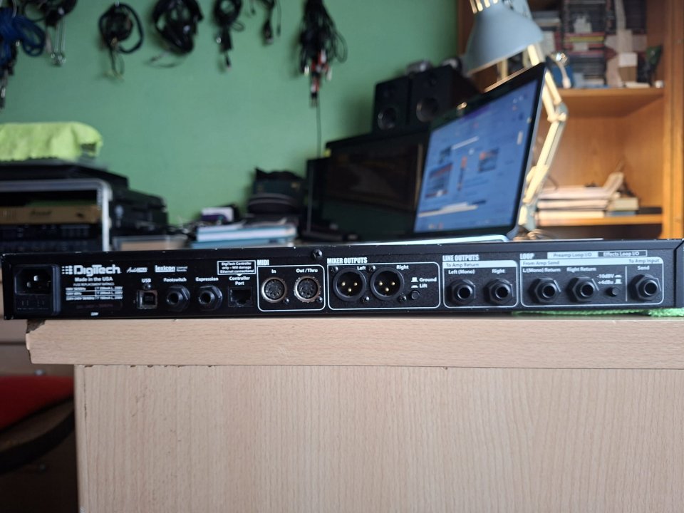DigiTech GSP1101 Guitar preamp RACK + pedalera (vendo o cambio) de segunda mano · Foto 3 de 7 · Madrid · 300 €