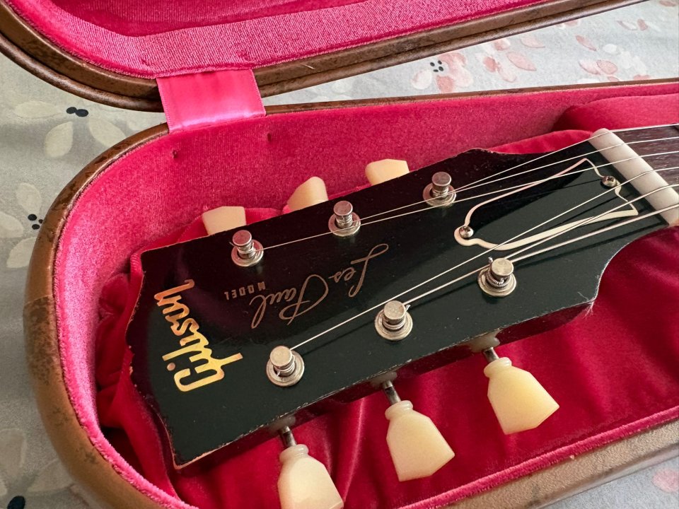 Gibson Les Paul 57 (R7) Goldtop Dark Back Murphy Lab (Light Aged) 3,9Kg!