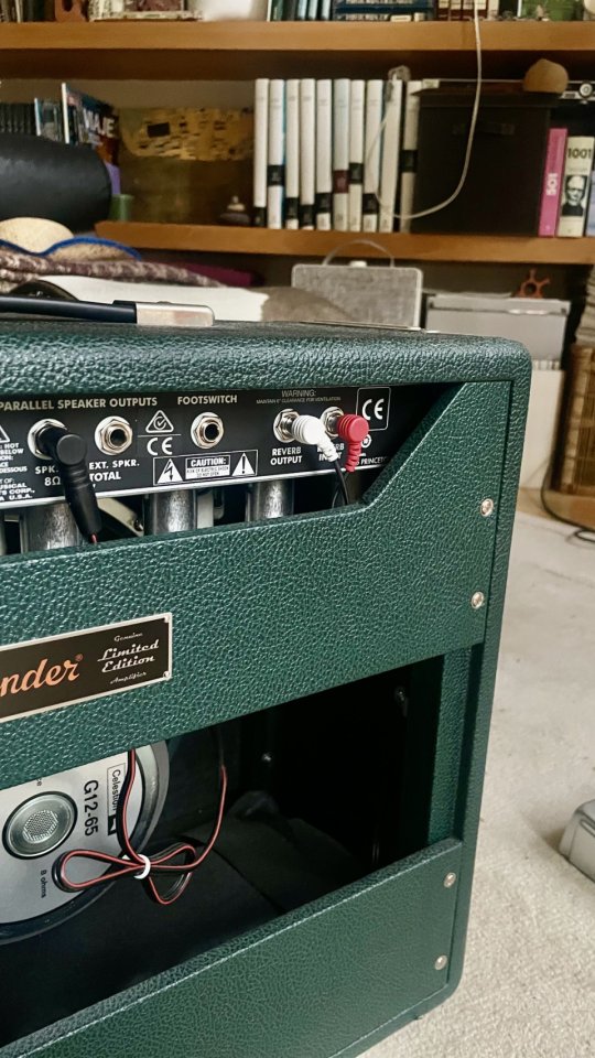 65 Fender Princeton Reverb British Racing Green LIMITED EDITION FSR USA de segunda mano · Foto 4 de 9 · Asturias · 1600 €