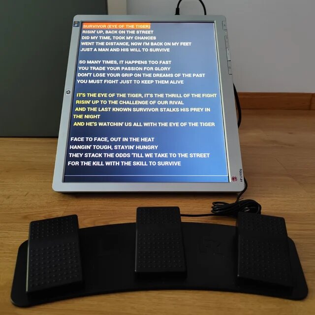 Teleprompter para Escenario