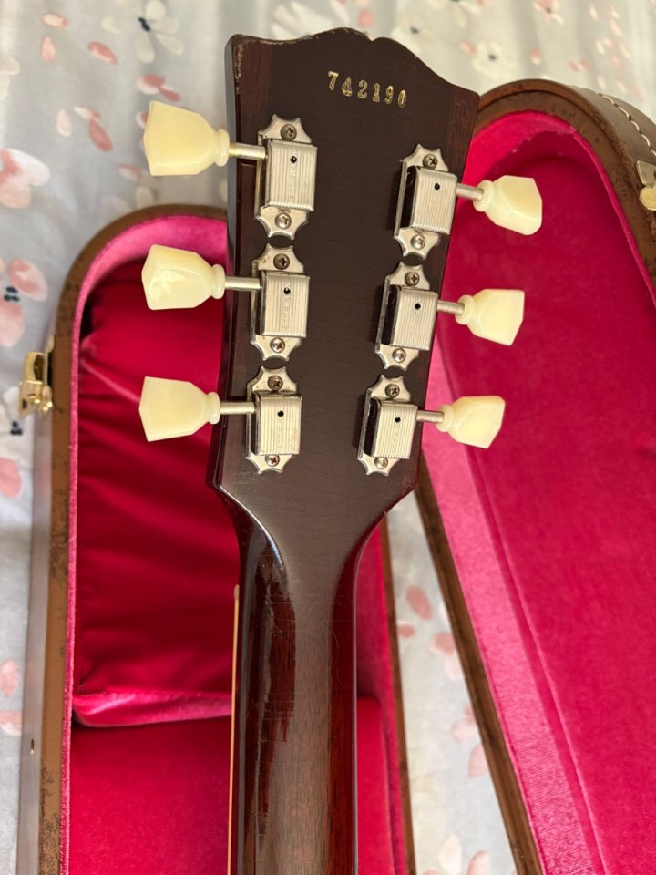 Gibson Les Paul 57 (R7) Goldtop Dark Back Murphy Lab (Light Aged) 3,9Kg!