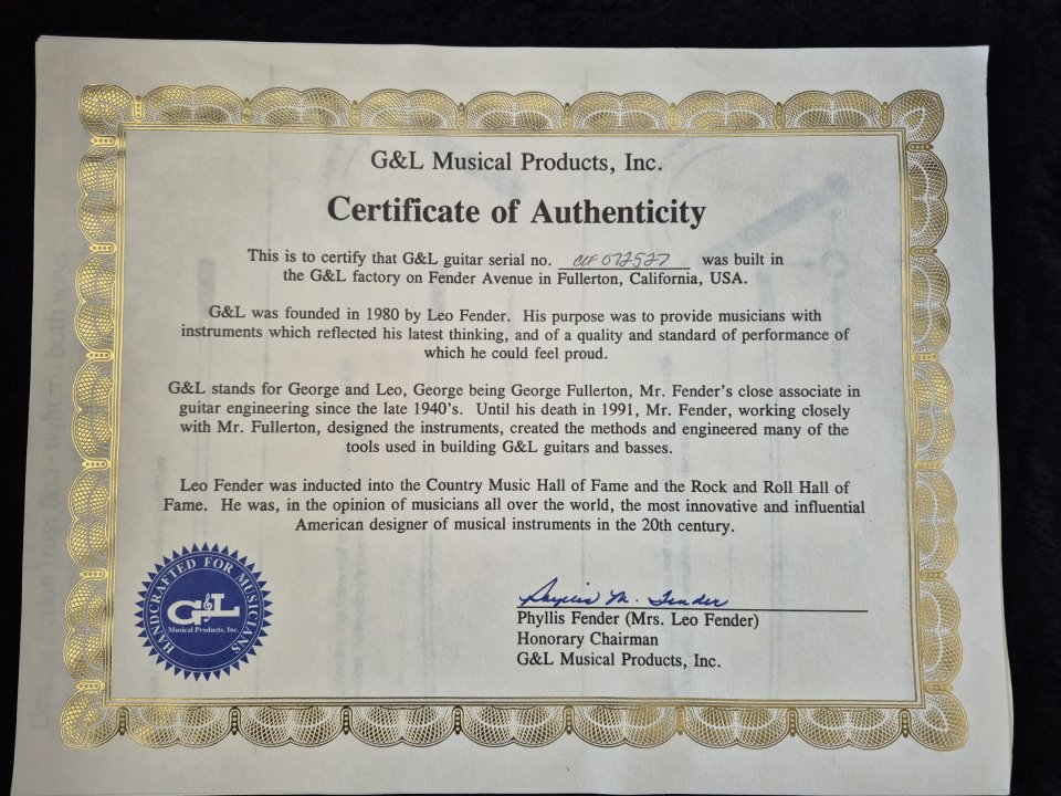 G&L Telecaster ASAT Classic made in USA