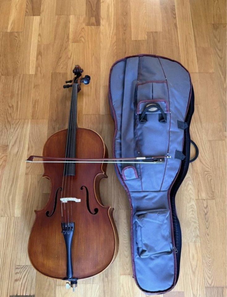 Violonchelo 1/2 con funda y arco de segunda mano · Foto 1 de 6 · Badajoz · 400 €