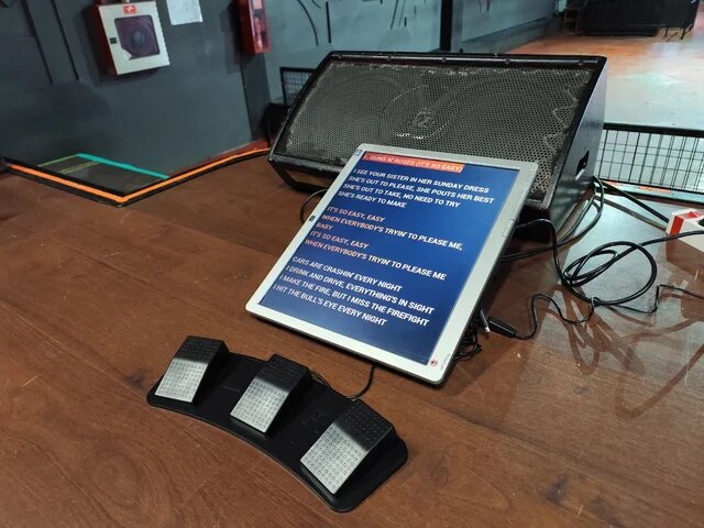 Teleprompter para Escenario