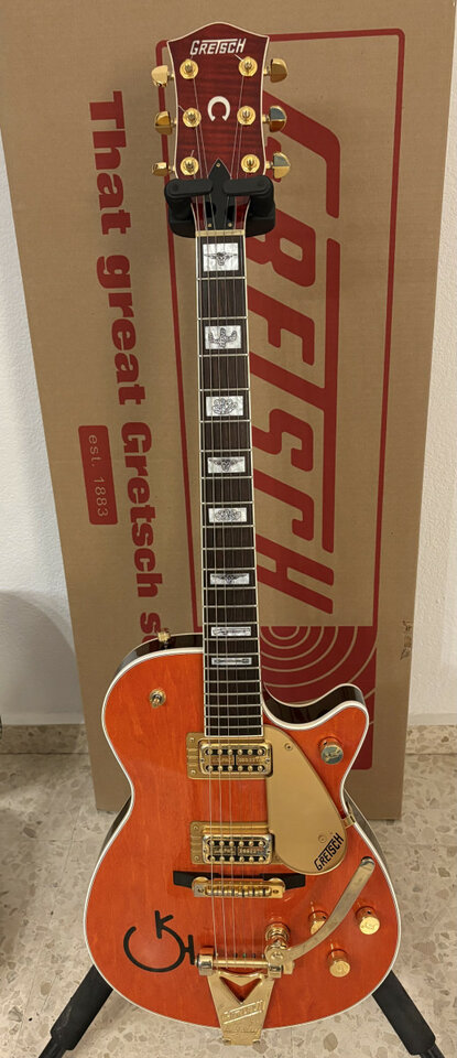 Gretsch G6121 Chet Atkins Roundup Western Orange Stain