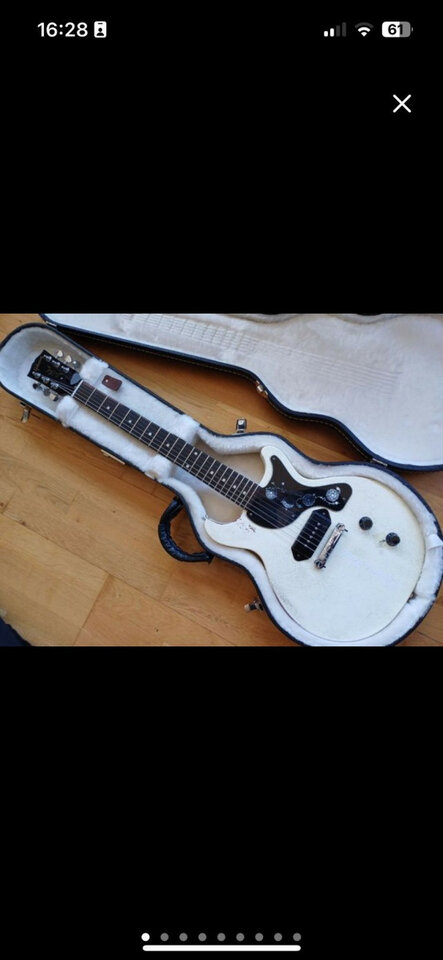 Gibson les Paul Junior dc 2007 ediciones limitada a 400 unidades