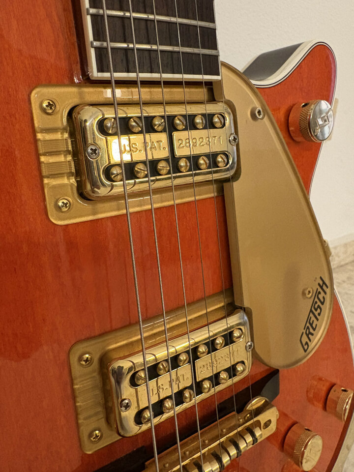 Gretsch G6121 Chet Atkins Roundup Western Orange Stain