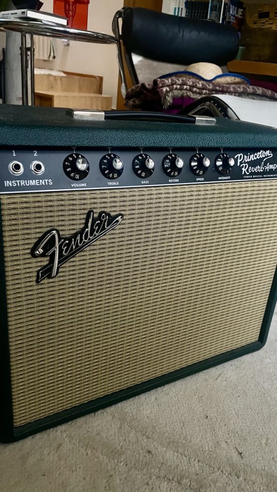 65 Fender Princeton Reverb British Racing Green LIMITED EDITION FSR USA de segunda mano · Foto 7 de 9 · Asturias · 1600 €