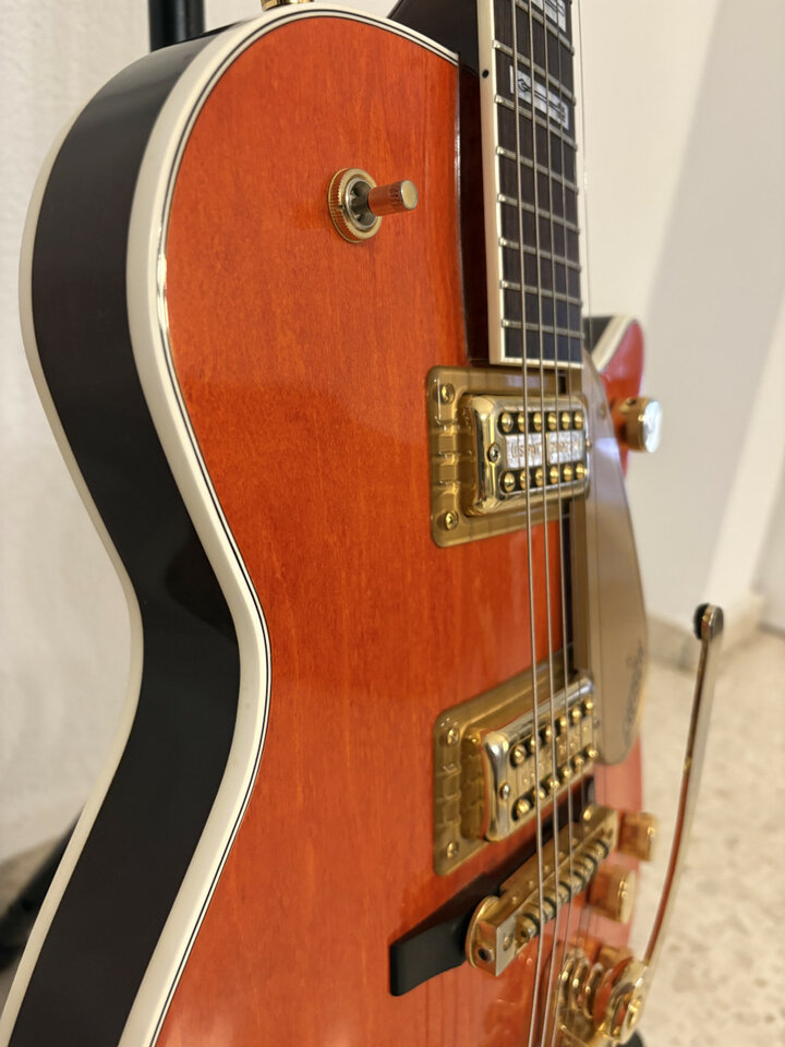 Gretsch G6121 Chet Atkins Roundup Western Orange Stain