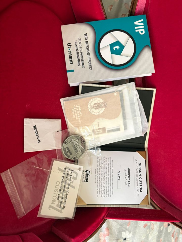 Gibson Les Paul 57 (R7) Goldtop Dark Back Murphy Lab (Light Aged) 3,9Kg!