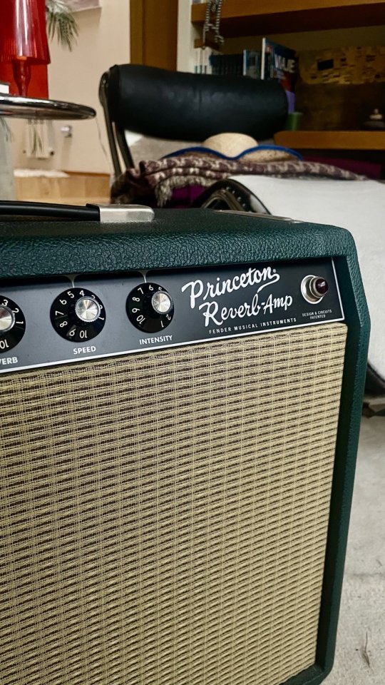 65 Fender Princeton Reverb British Racing Green LIMITED EDITION FSR USA de segunda mano · Foto 8 de 9 · Asturias · 1600 €