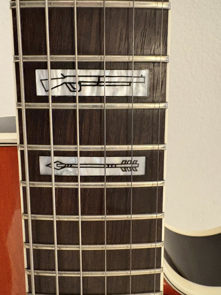 Gretsch G6121 Chet Atkins Roundup Western Orange Stain