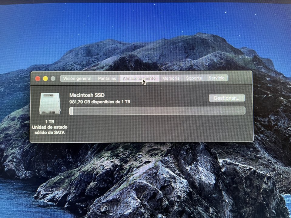 iMac 21,5” 2012 16GB RAM SSD 1TB