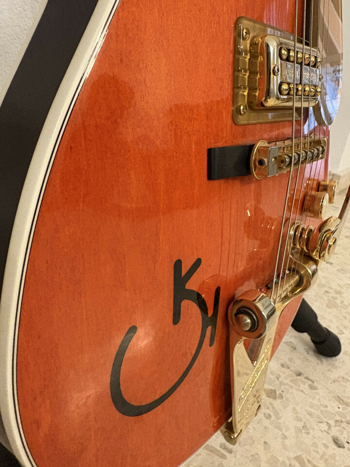 Gretsch G6121 Chet Atkins Roundup Western Orange Stain
