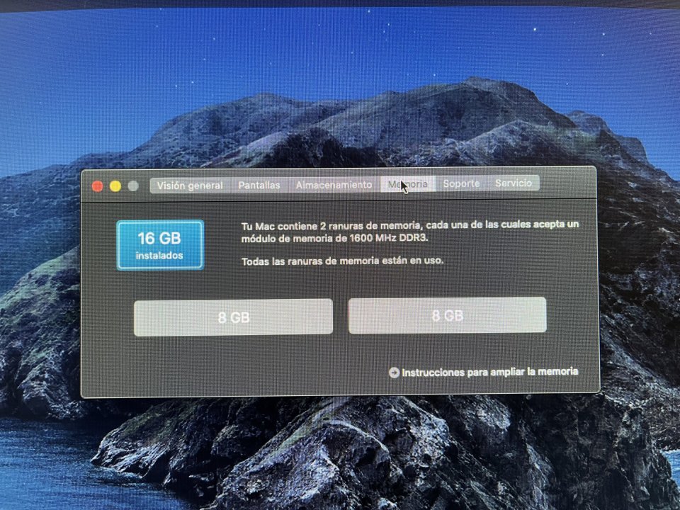 iMac 21,5” 2012 16GB RAM SSD 1TB