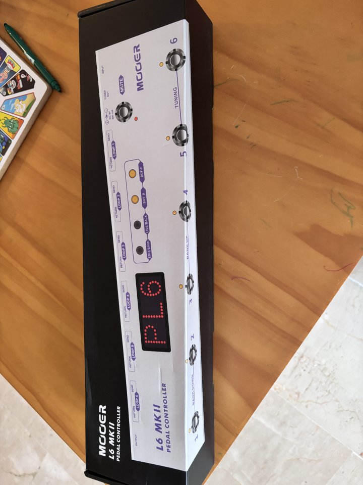 Controladora de pedales Mooer L6 MK II de segunda mano · Foto 1 de 5 · Jaén · 95 €