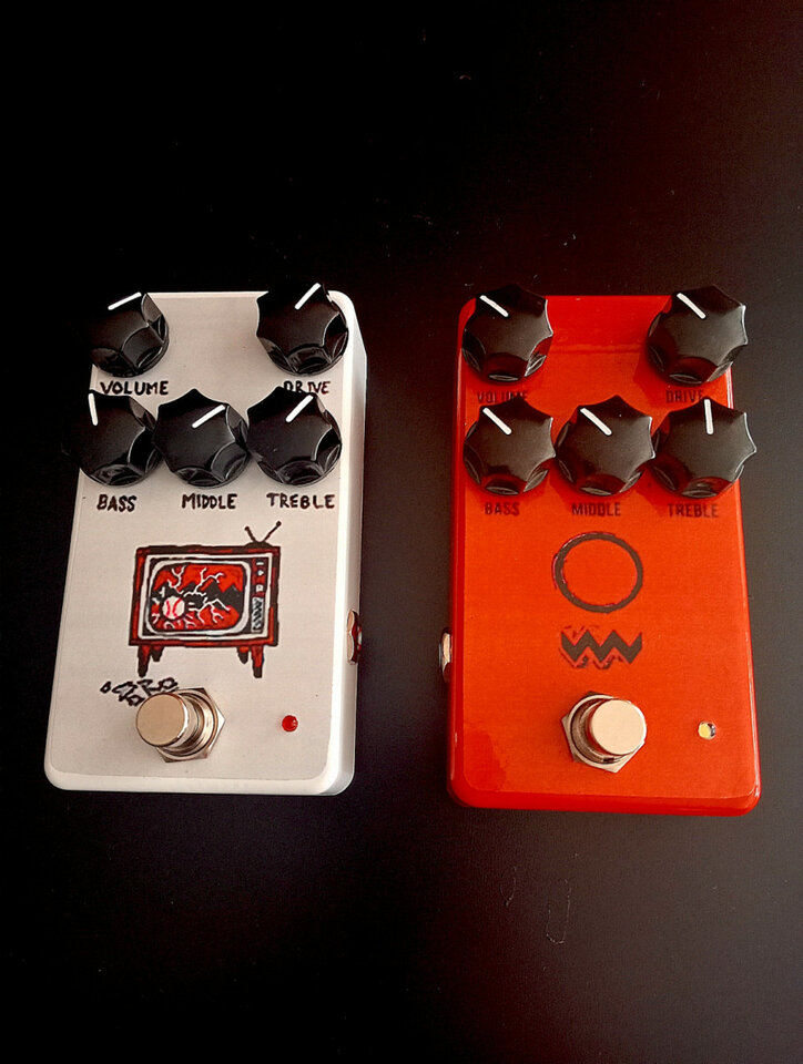 Pedal tipo ANGRY Charlie V3 analógico ENVIO INCLUIDO