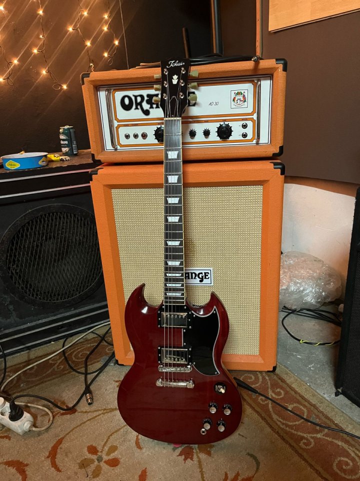 Tokai Japan SG124 Mojotone 59' clone