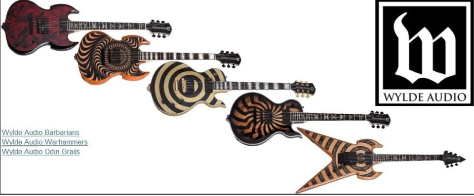 Wylde Audio unidades limitadas de 5 modelos, haz tu reserva