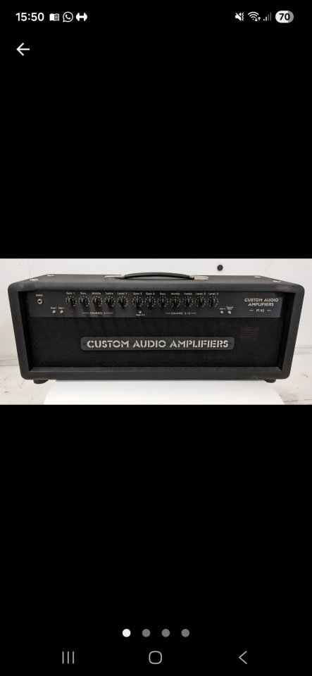 Vendo Custom Audio Amplifiers pt50 Pete Thorn