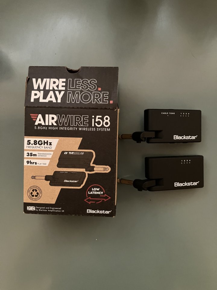 Inalambrico guitarra Blackstar Airwire i58 de segunda mano · Bizkaia · 85 €