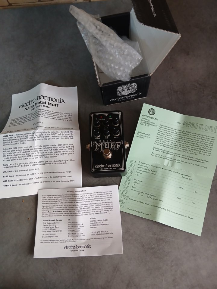 Electro Harmonix Metal Muff de segunda mano · Foto 5 de 9 · Valencia · 59 €