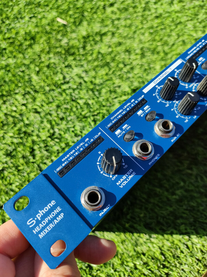 Amplificador de cascos Samson S-phone mixer amp