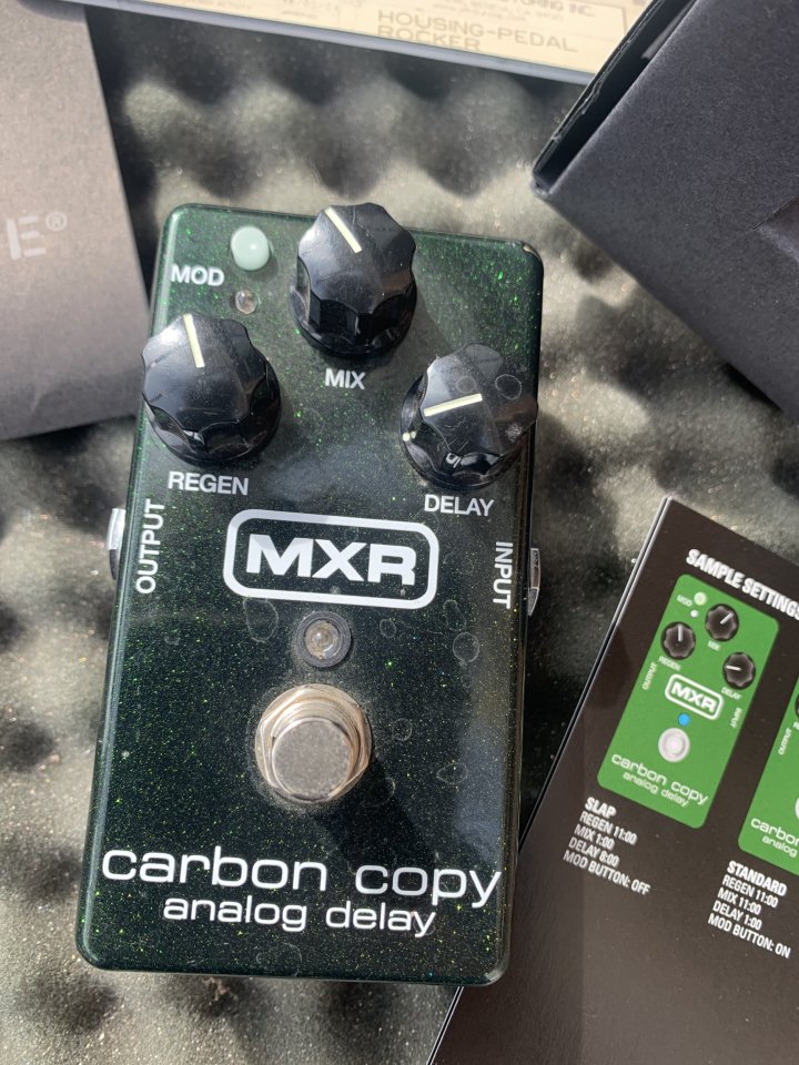 Pedal delay MXR CARBON COPY