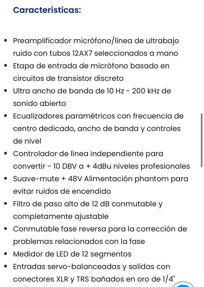 2 x Previo de micrófono - Behringer Ultragain PRO MIC2200 de segunda mano · Foto 6 de 8 · Sevilla · 90 €