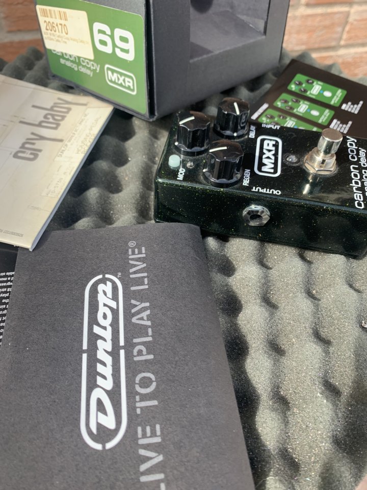 Pedal delay MXR CARBON COPY