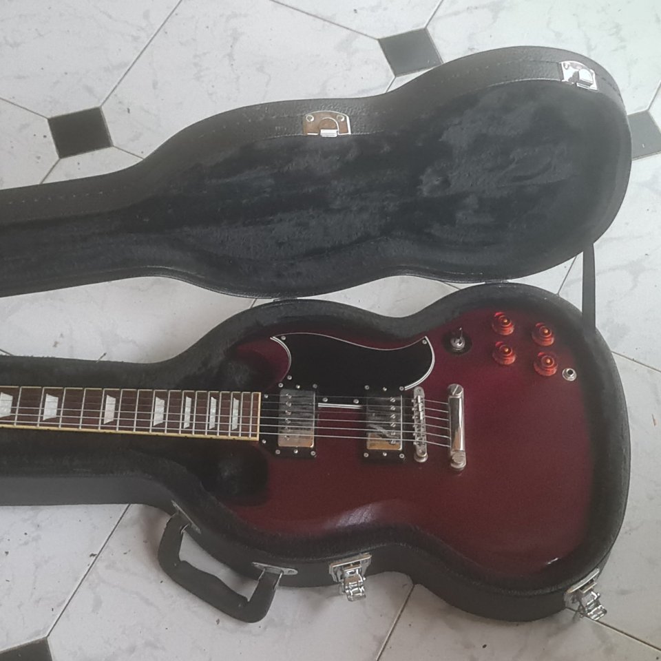 Edwards E-SG-90LT2/CH Lacquer Taste – 2008 – Cherry – Tonerider Alnico IV + Hard Case de segunda mano · Foto 9 de 10 · Barcelona