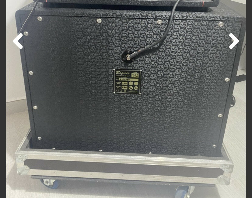 Pantalla Bogner 2X12 + Flighcase