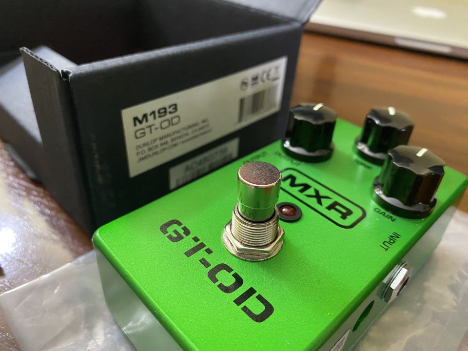 Pedal Overdrive MXR GT- OD