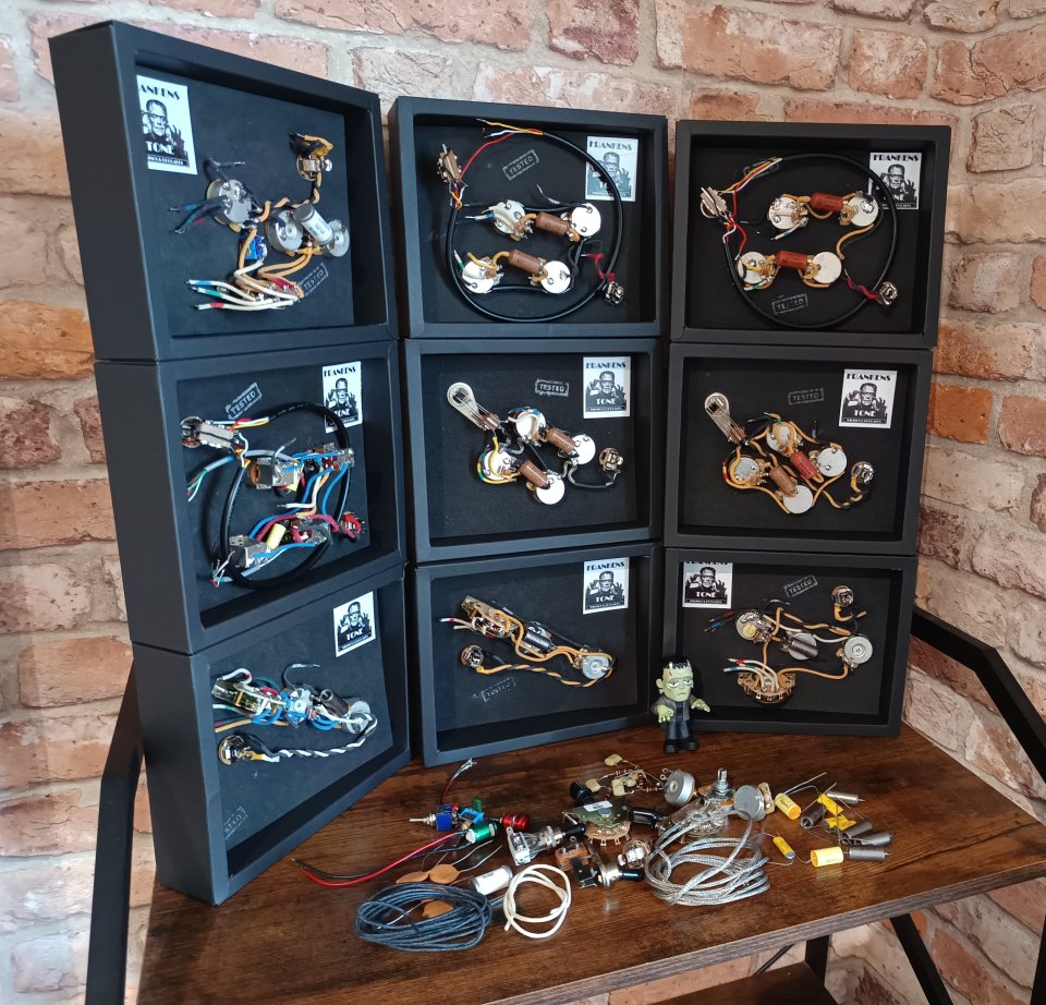 Arnes Precableado para guitarras gibson Sg y similares de segunda mano · Foto 3 de 7 · Bizkaia · 125 €