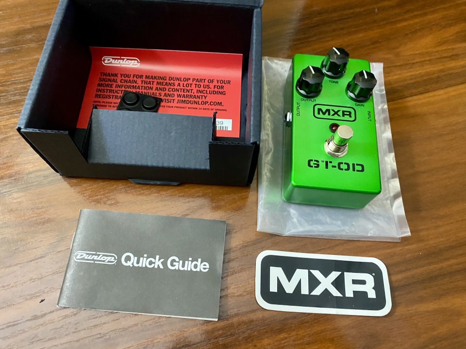 Pedal Overdrive MXR M193 GT-OD de segunda mano · Foto 2 de 8 · Pontevedra · 85 €
