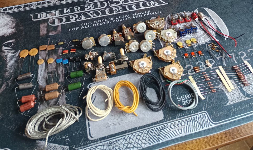 Arnes Precableado para guitarras gibson Sg y similares de segunda mano · Foto 6 de 7 · Bizkaia · 125 €