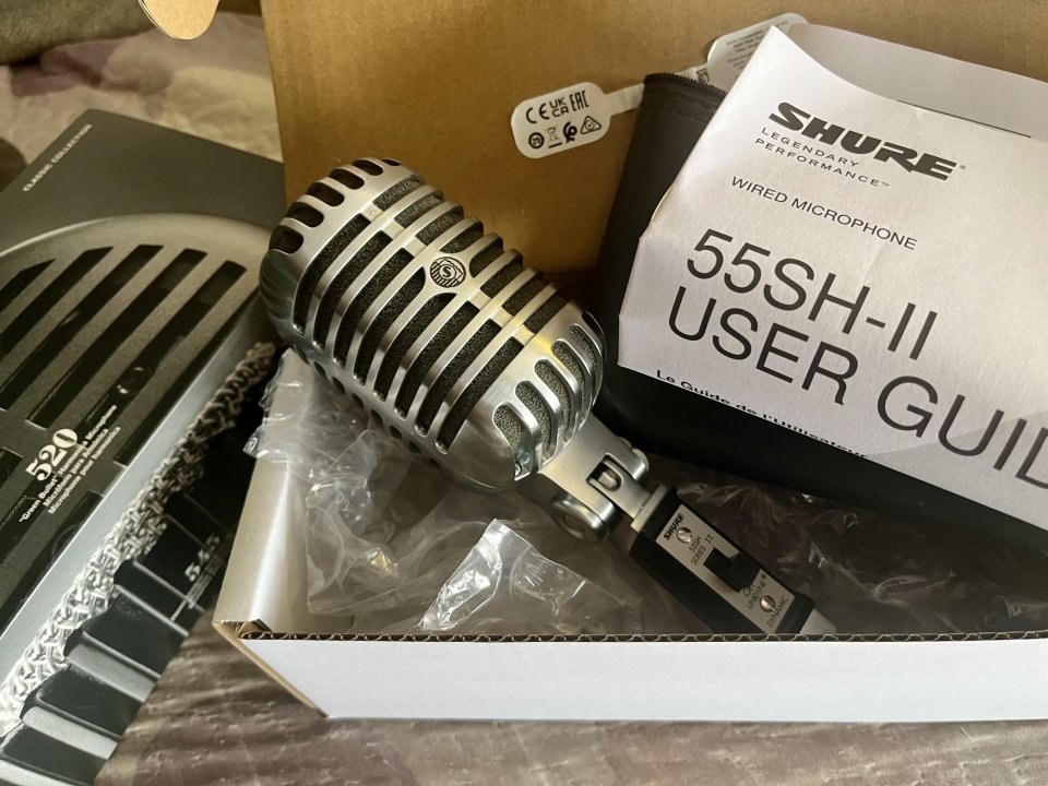 Micrófono Shure Sh55-II de segunda mano · Alicante · 150 €