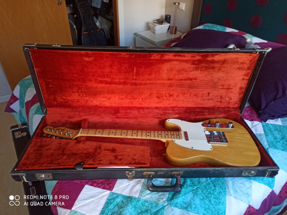 Fender telecaster 74 Cambios