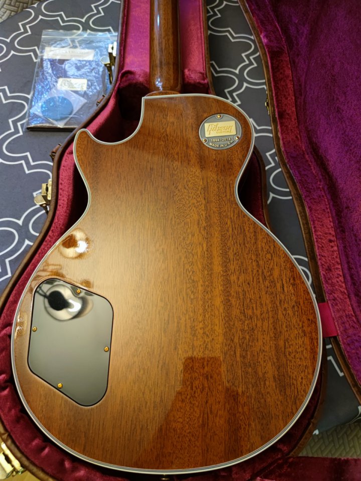 Gibson Custom Shop Limited Run Les Paul Florentine Orange Sparkle (2014) de segunda mano · Foto 2 de 7 · Zaragoza