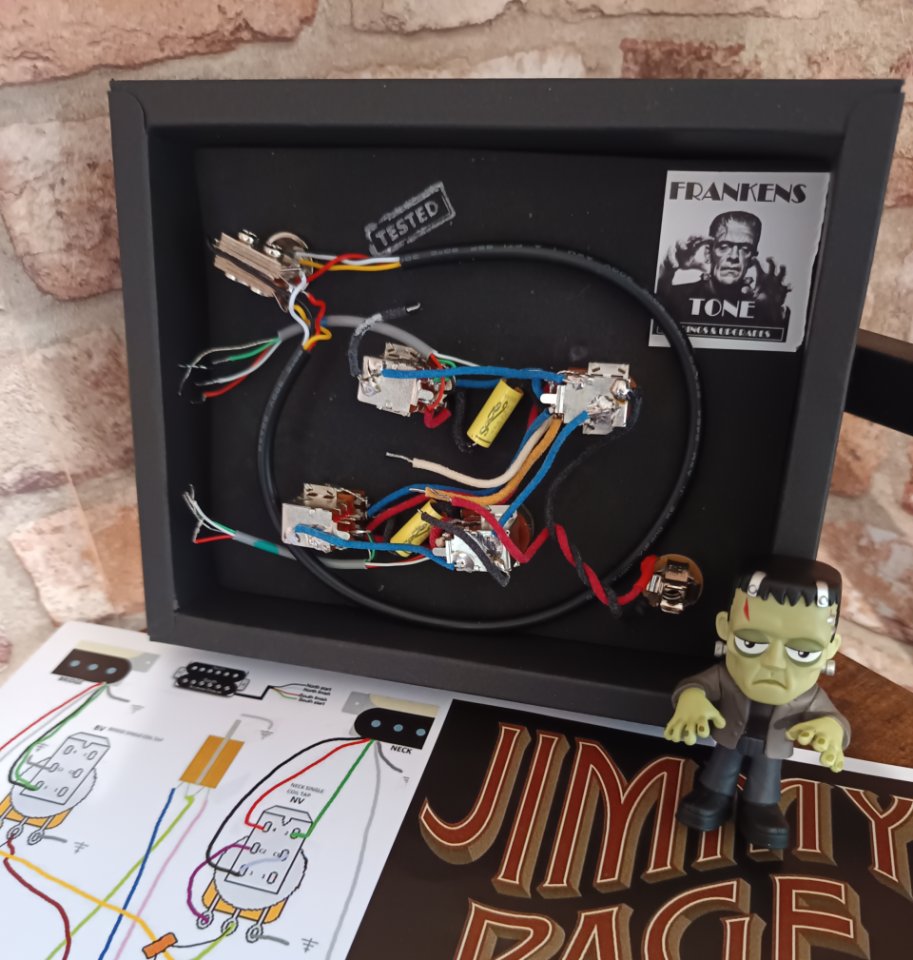 Arnes Precableado Modo "Jimmy Page" para guitarras Gibson Les paul y similares. de segunda mano · Foto 2 de 6 · Bizkaia · 130 €