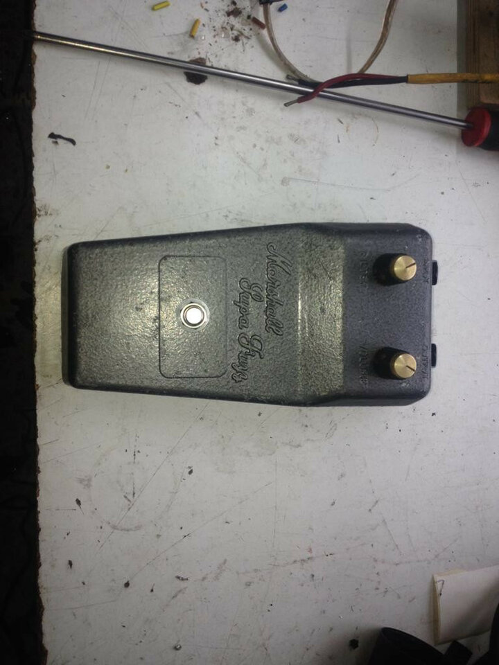 Pedal Marshall Supa Fuzz original años 60's **REBAJADO**