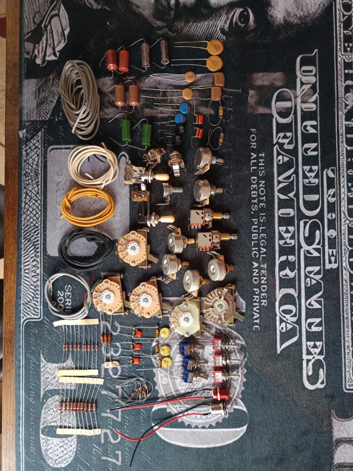 Arnes Precableado Modo "Jimmy Page" para guitarras Gibson Les paul y similares. de segunda mano · Foto 3 de 6 · Bizkaia · 130 €