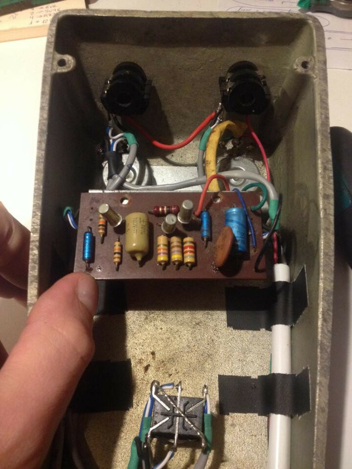 Pedal Marshall Supa Fuzz original años 60's **REBAJADO**