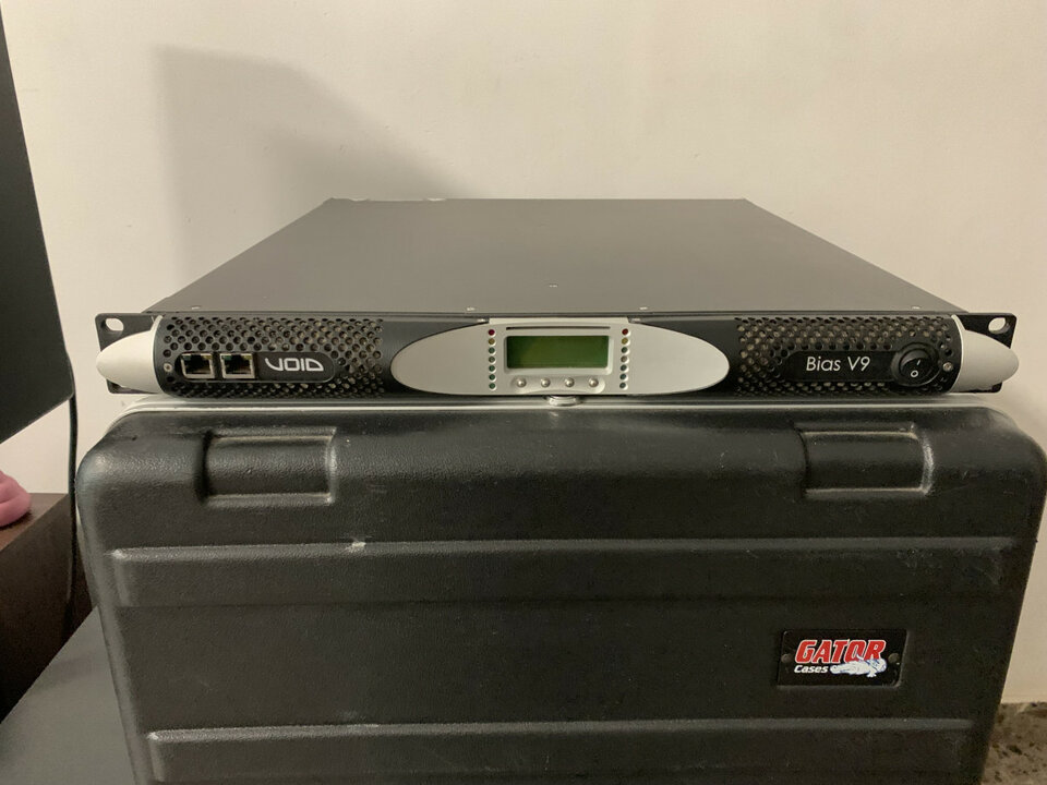 Vendo etapa Void Bias V9 / Powersoft K20 DSP+AESOP